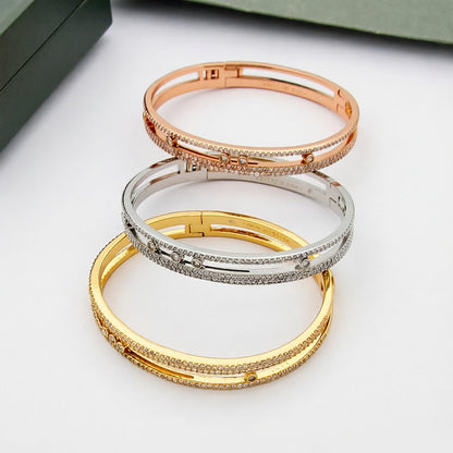 [⭐Reverie Jewels]Move Romane pavé bangle