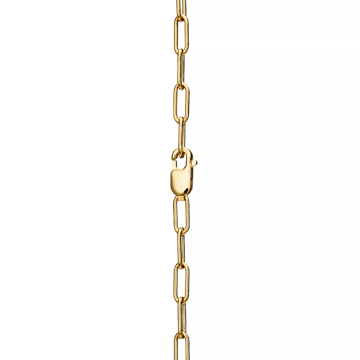 [Reverie Jewels]LOCK NECKLACE MEDIUM PENDANT GOLD PAVED DIAMONDS