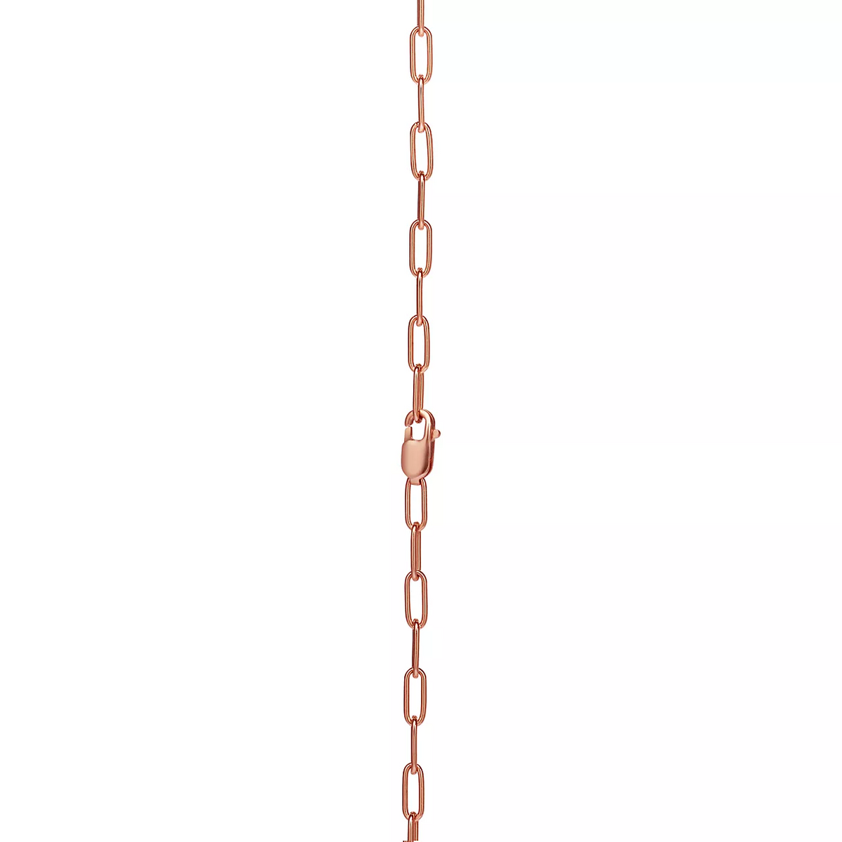[Reverie Jewels]LOCK MEDIUM PENDANT PINK DIAMOND PINK GOLD NECKLACE