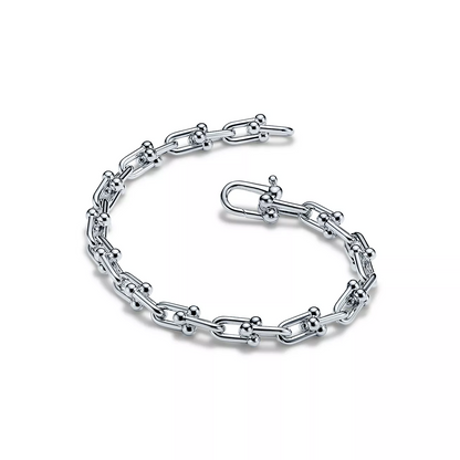 [Reverie Jewels]HARDWEAR SMALL LINK 26 MOTIF SILVER BRACELET