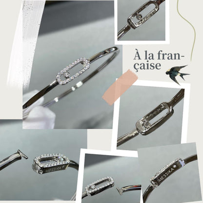 [⭐Reverie Jewels]Move Uno pavé flex bangle medium