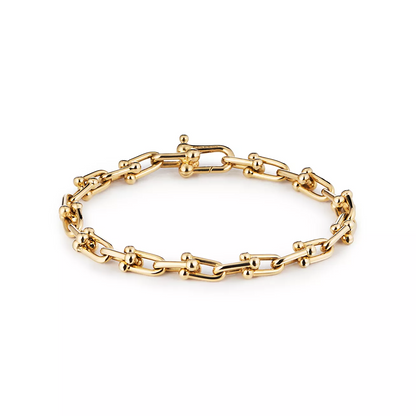 [Reverie Jewels]HARDWEAR SMALL LINK 26 MOTIF GOLD BRACELET