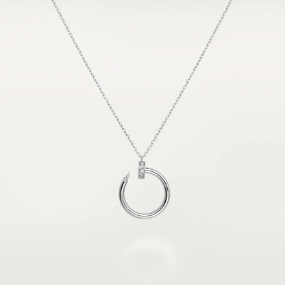 [⭐Reverie Jewels]JUSTE NECKLACE SILVER