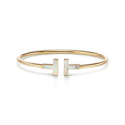 [Reverie Jewels]T BRACELET 1.8MM MOP PINK GOLD