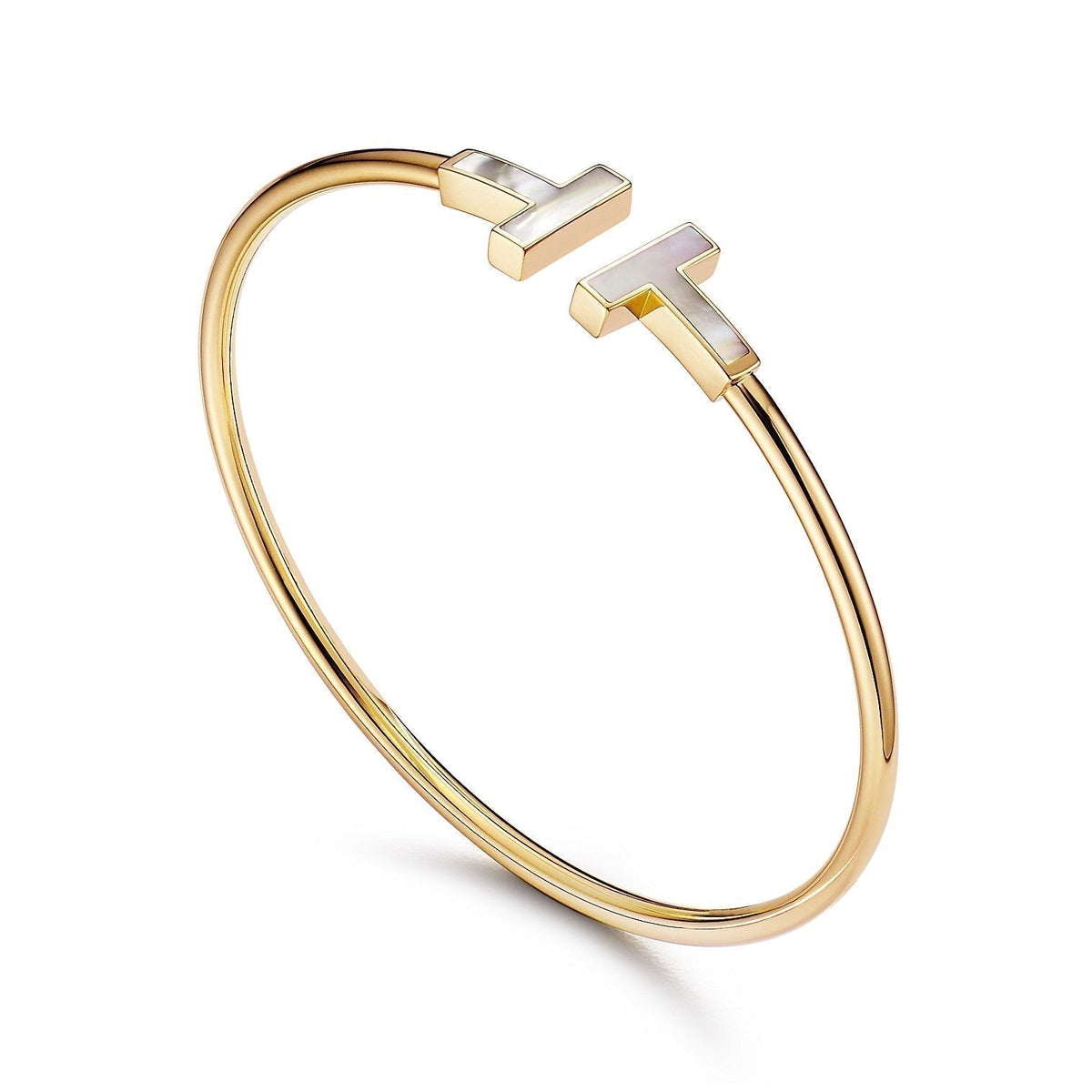 [Reverie Jewels]T BRACELET 1.8MM MOP PINK GOLD