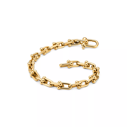 [Reverie Jewels]HARDWEAR SMALL LINK 26 MOTIF GOLD BRACELET