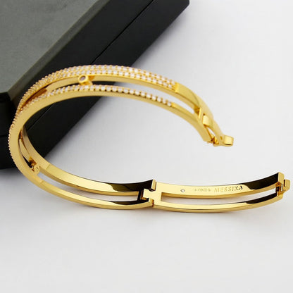 [⭐Reverie Jewels]Move Romane pavé bangle