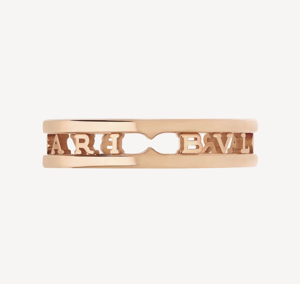 [⭐Reverie Jewels]ZERO 1 ONE-BAND WITH OPENWORK LOGO SPIRAL RING