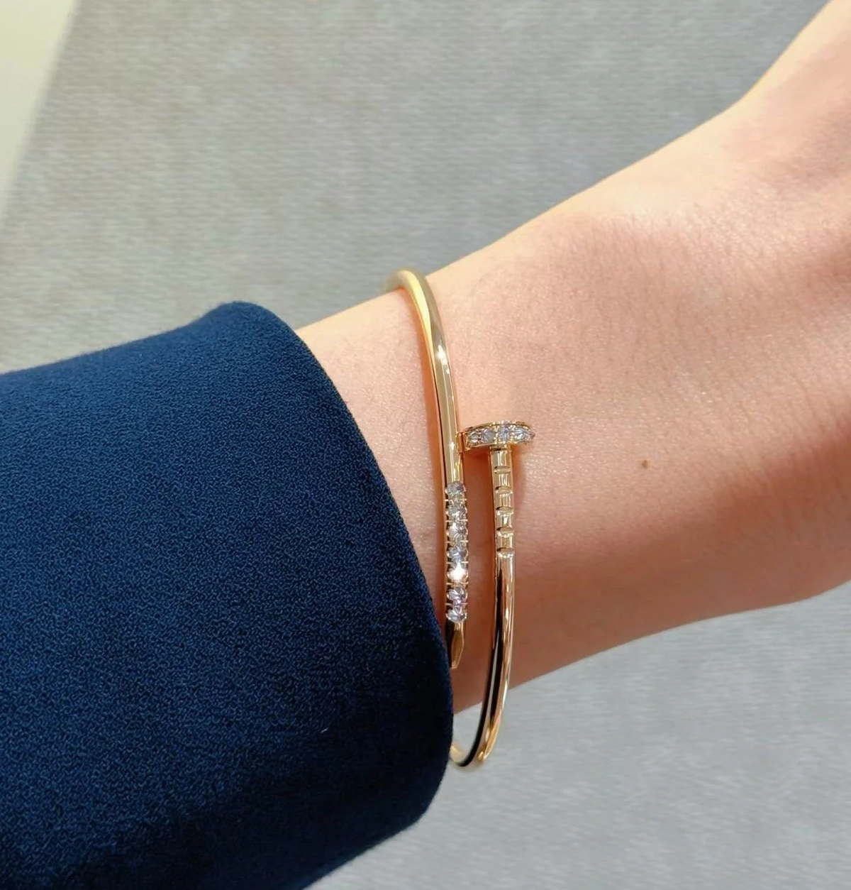 [⭐Reverie Jewels]JUSTE BRACELET 2.5MM DIAMONDS NEW