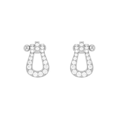 [⭐Reverie Jewels]FORCE 10 FULL DIAMOND STUD EARRINGS MINI MODEL