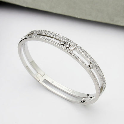 [⭐Reverie Jewels]Move Romane pavé bangle