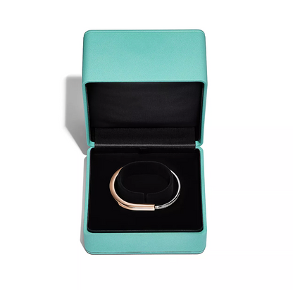 [Reverie Jewels]LOCK BRACELET ROSE AND WHITE GOLD DIAMOND