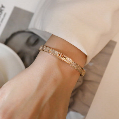 [⭐Reverie Jewels]KELLY BRACELET DIAMOND PAVED