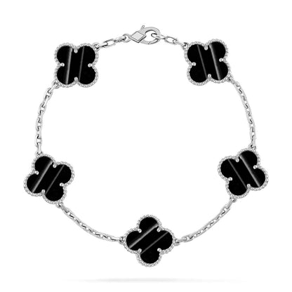 [⭐Reverie Jewels] CLOVER 5 MOTIF PULSAR STONE BRACELET COLLECTION
