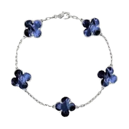 [⭐Reverie Jewels]CLOVER 5 MOTIF PIETERSITE BRACELET COLLECTION