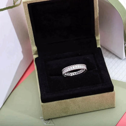 [⭐Reverie Jewels]PERLEE DIAMOND SILVER RING