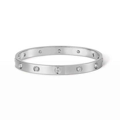 [⭐Reverie Jewels]LOVE BRACELET 6.1MM 10 DIAMONDS