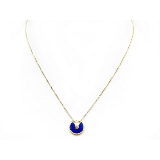 [⭐Reverie Jewels]AMULETTE ROSE GOLD AGATE NECKLACE