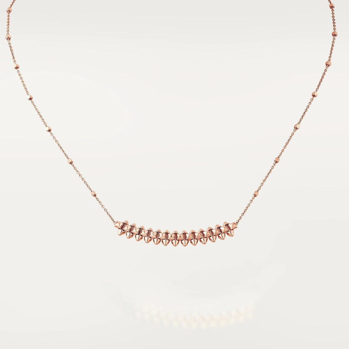 [⭐Reverie Jewels]CLASH PINK GOLD NECKLACE