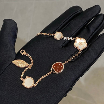 [⭐Reverie Jewels]LUCKY SPRING 5 MOTIF BRACELET