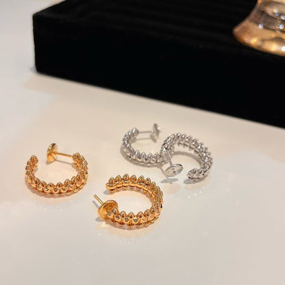 [⭐Reverie Jewels]CLASH SMALL HOOP EARRINGS
