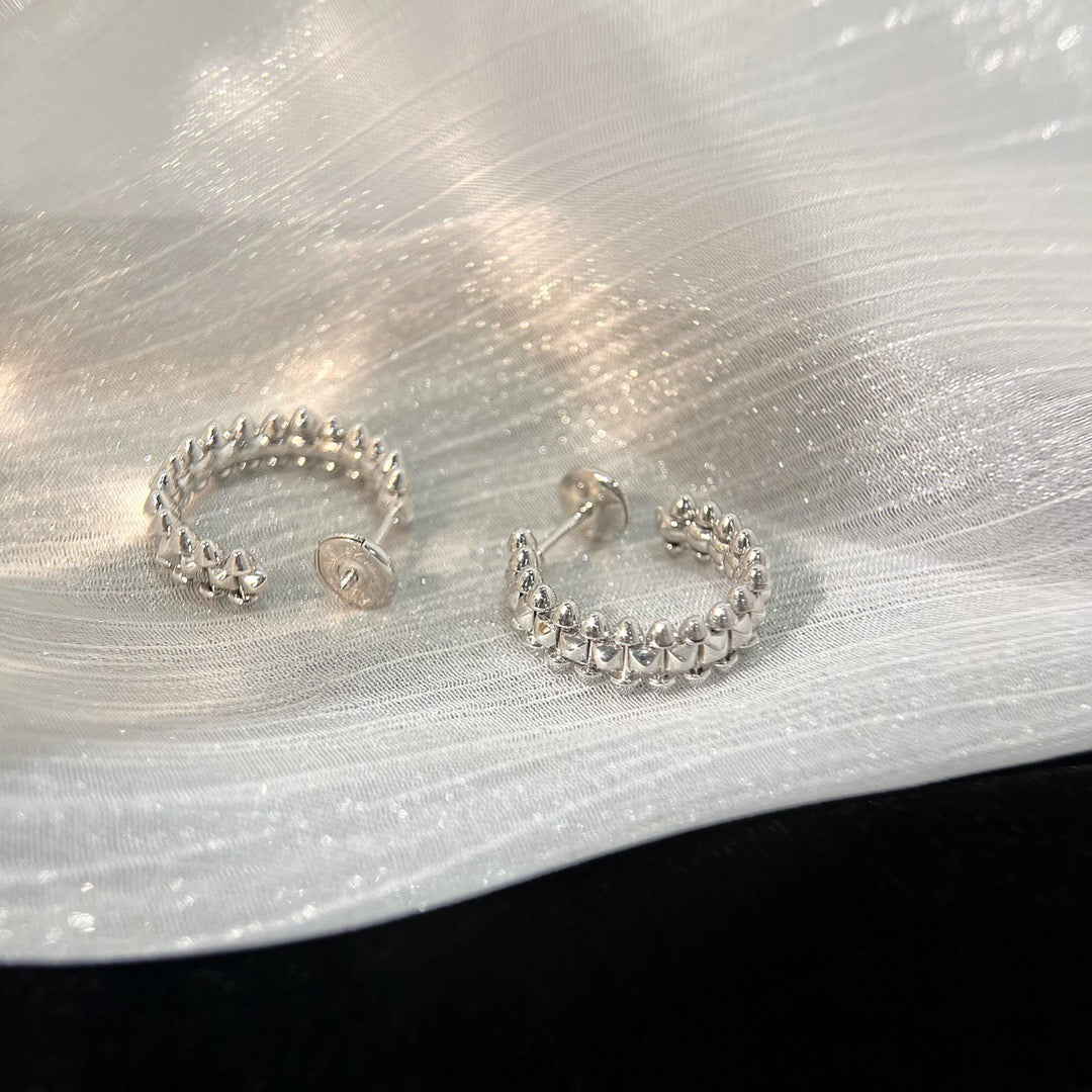 [⭐Reverie Jewels]CLASH SMALL HOOP EARRINGS