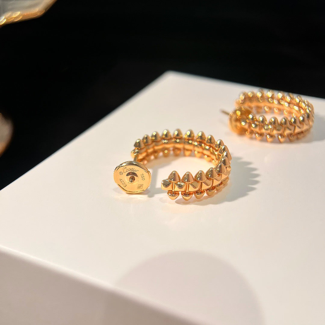 [⭐Reverie Jewels]CLASH SMALL HOOP EARRINGS