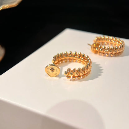 [⭐Reverie Jewels]CLASH SMALL HOOP EARRINGS