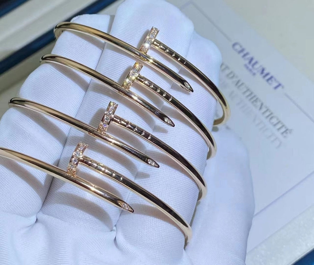 [⭐Reverie Jewels]JUSTE BRACELET 2.5MM DIAMONDS