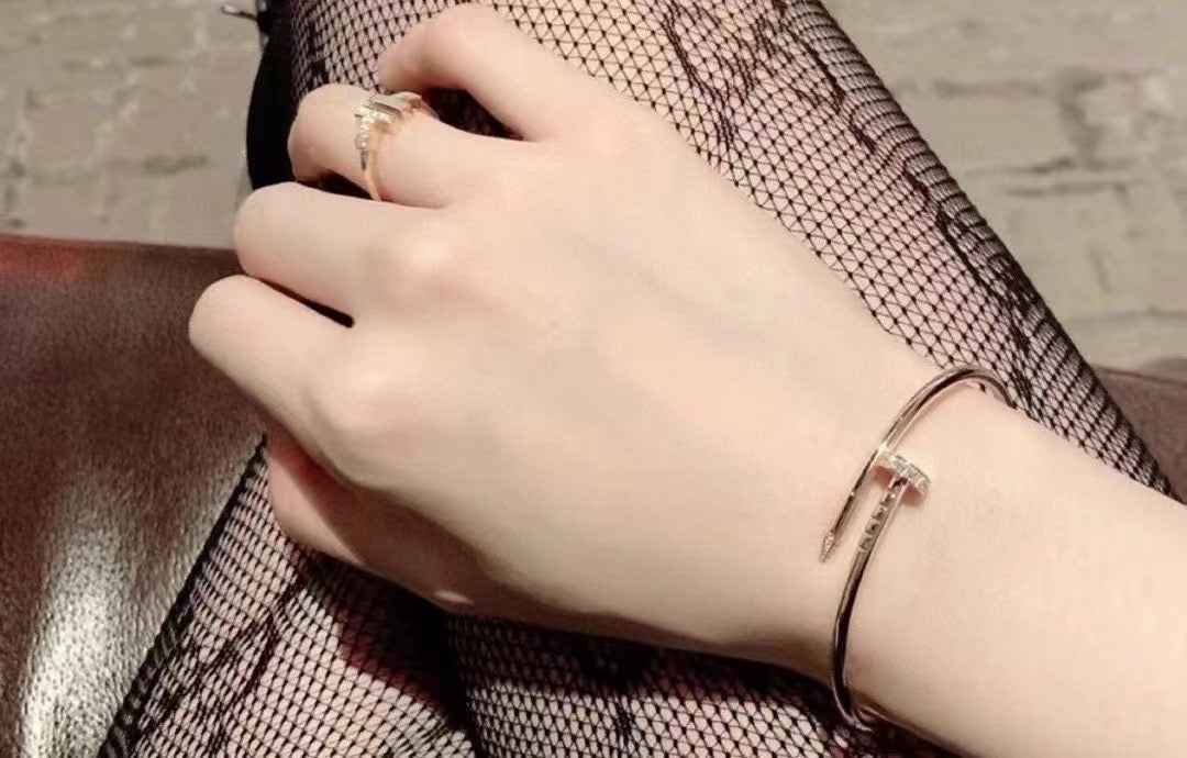 [⭐Reverie Jewels]JUSTE BRACELET 2.5MM DIAMONDS