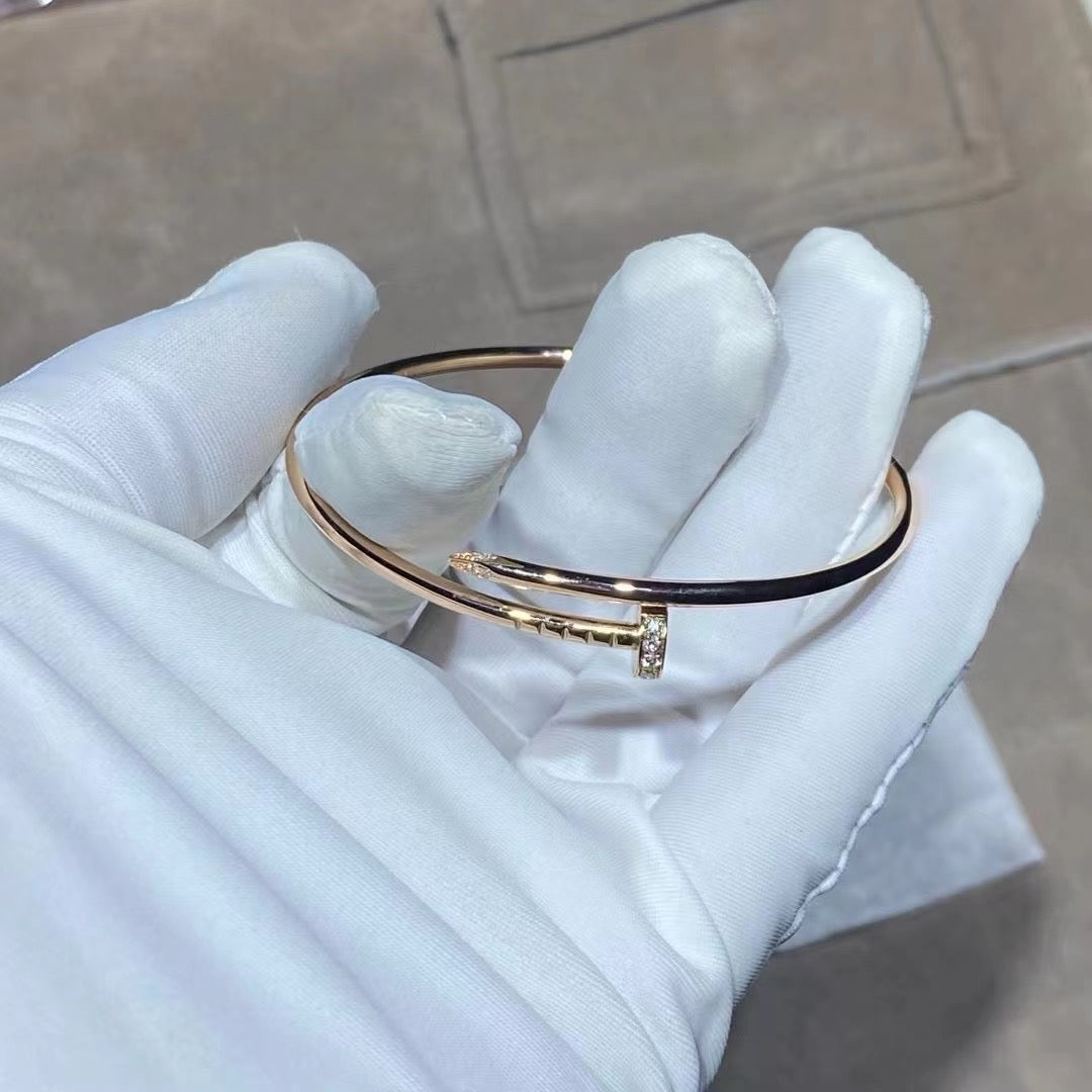 [⭐Reverie Jewels]JUSTE BRACELET 2.5MM DIAMONDS