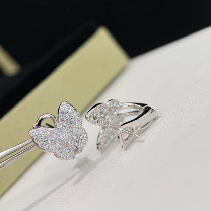 [⭐Reverie Jewels]BUTTERFLY ALL DIAMOND EARRINGS