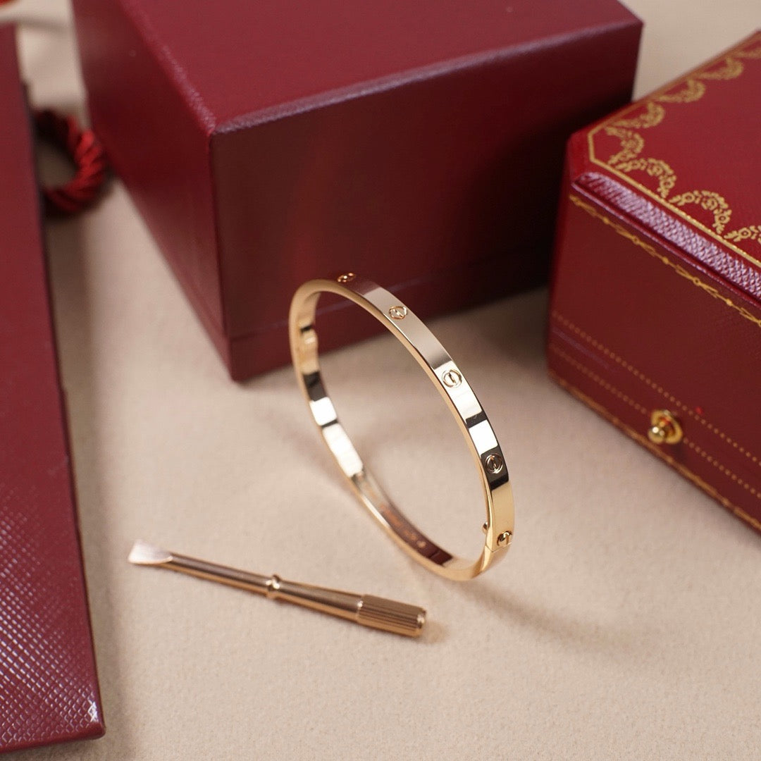 [⭐Reverie Jewels]LOVE BRACELET 3.65MM NO DIAMONDS