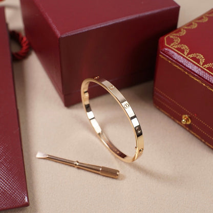 [⭐Reverie Jewels]LOVE BRACELET 3.65MM NO DIAMONDS