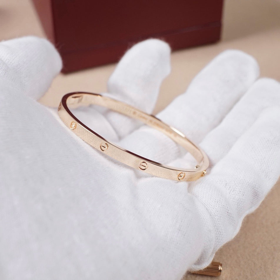 [⭐Reverie Jewels]LOVE BRACELET 3.65MM NO DIAMONDS