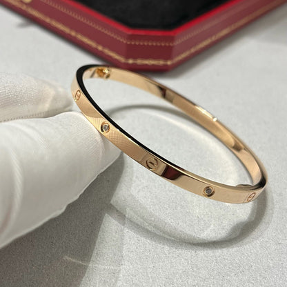 [⭐Reverie Jewels]LOVE BRACELET 3.65MM 6 DIAMONDS