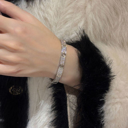 [⭐Reverie Jewels]LOVE BRACELET 6.1MM DIAMOND-PAVED