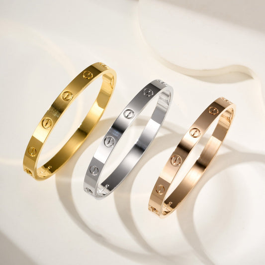 [⭐Reverie Jewels]LOVE BRACELET 6.1MM NO DIAMONDS