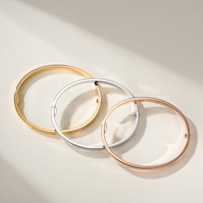 [⭐Reverie Jewels]LOVE BRACELET 3.65MM 6 DIAMONDS