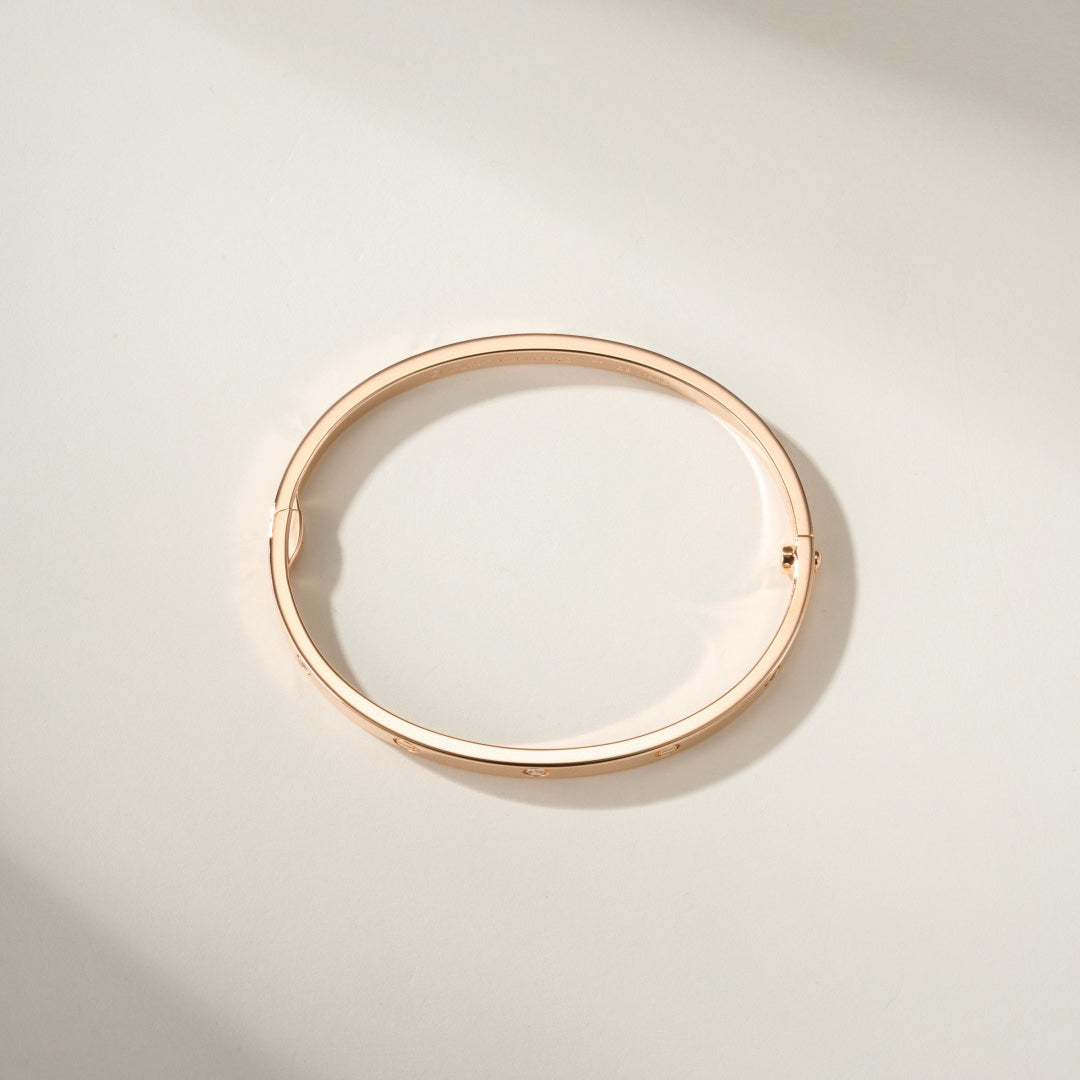 [⭐Reverie Jewels]LOVE BRACELET 3.65MM 6 DIAMONDS