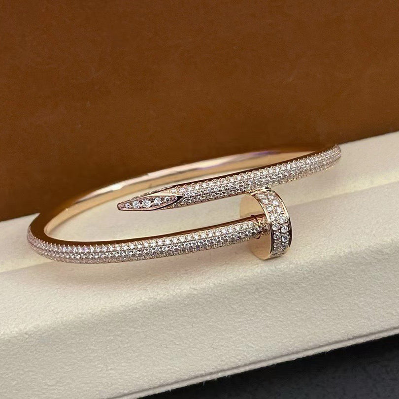 [⭐Reverie Jewels]JUSTE BRACELET 3.5MM ALL DIAMONDS
