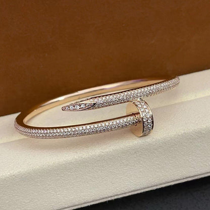 [⭐Reverie Jewels]JUSTE BRACELET 3.5MM ALL DIAMONDS