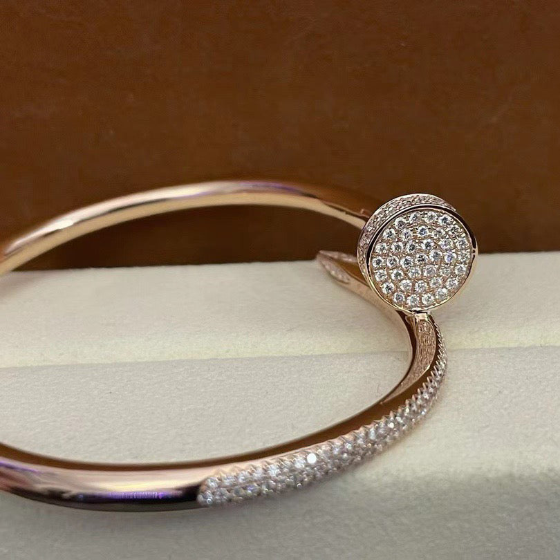 [⭐Reverie Jewels]JUSTE BRACELET 3.5MM ALL DIAMONDS