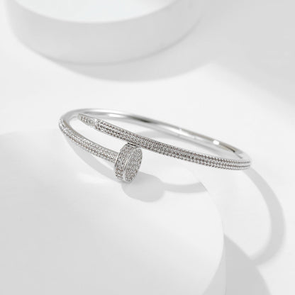 [⭐Reverie Jewels]JUSTE BRACELET 3.5MM ALL DIAMONDS