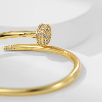 [⭐Reverie Jewels]JUSTE BRACELET 3.5MM ALL DIAMONDS