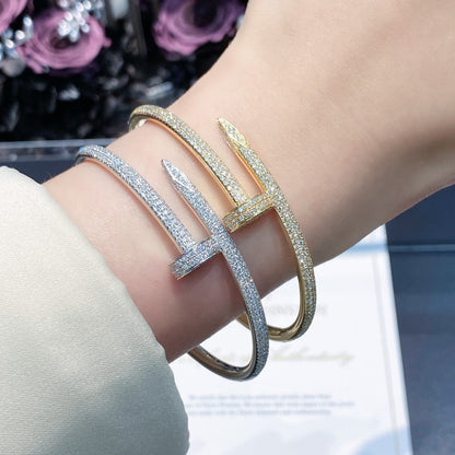 [⭐Reverie Jewels]JUSTE BRACELET 3.5MM ALL DIAMONDS