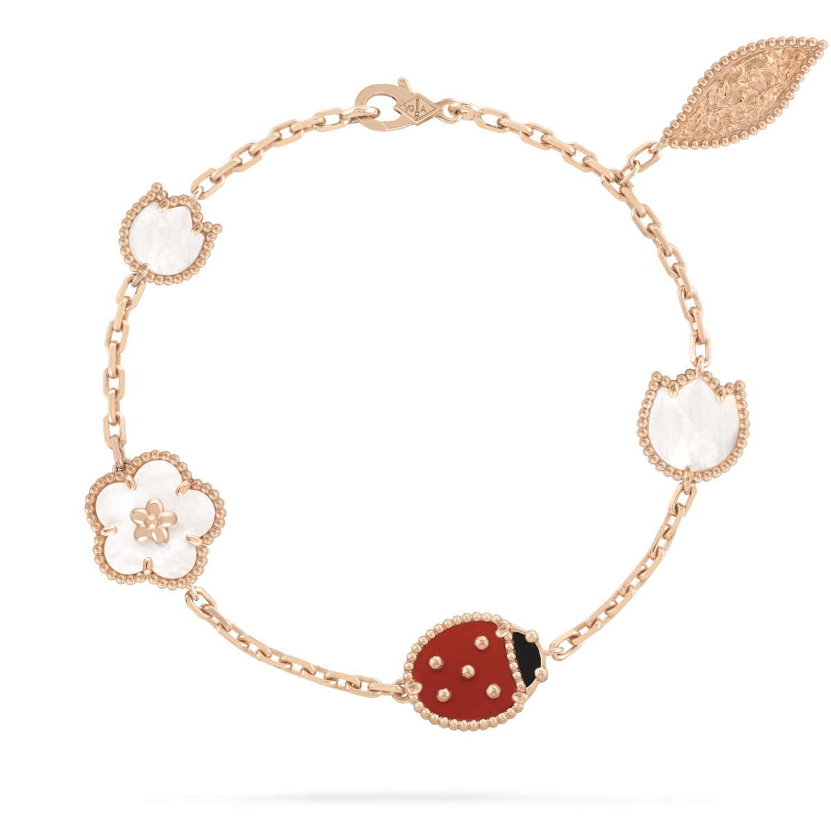 [⭐Reverie Jewels]LUCKY SPRING 5 MOTIF BRACELET