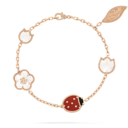 [⭐Reverie Jewels]LUCKY SPRING 5 MOTIF BRACELET