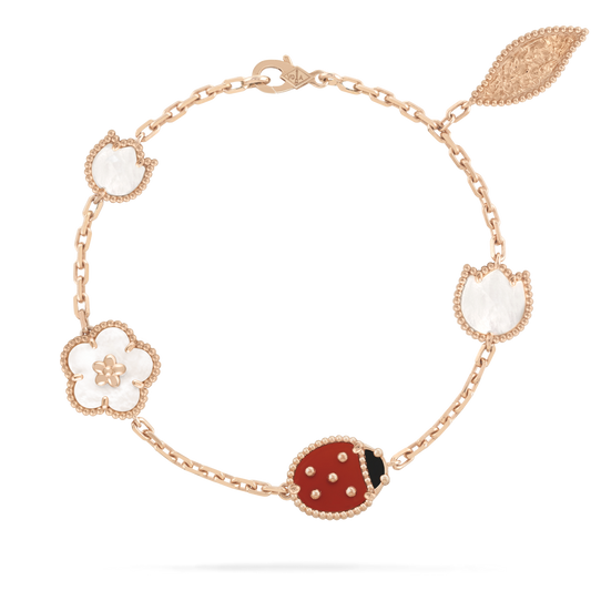 [⭐Reverie Jewels]LUCKY SPRING 5 MOTIF BRACELET