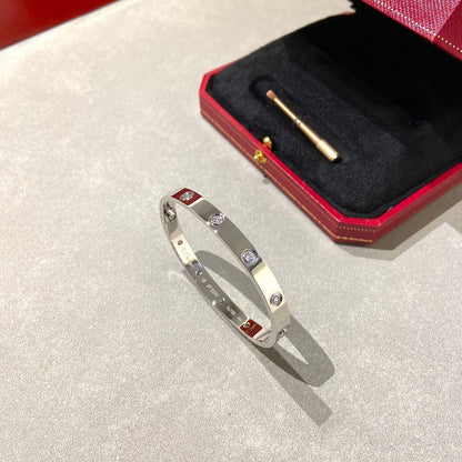 [⭐Reverie Jewels]LOVE BRACELET 6.1MM 10 DIAMONDS